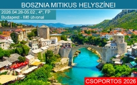 BOSZNIA KINCSEI PROGRAM *****